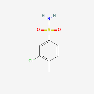 molecular formula C7H8ClNO2S B1347383 3-Chloro-4-methylbenzenesulfonamide CAS No. 51896-27-6