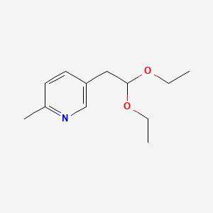 5-(2,2-Diethoxyethyl)-2-methylpyridine