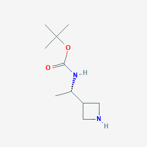 tert-butyl N-[(1S)-1-(azetidin-3-yl)ethyl]carbamate