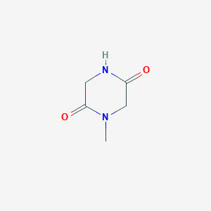 molecular formula C5H8N2O2 B1347394 1-甲基哌嗪-2,5-二酮 CAS No. 5625-52-5