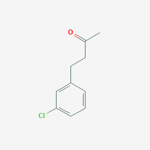 molecular formula C10H11ClO B1347396 4-(3-Chlorophenyl)butan-2-one CAS No. 3506-73-8