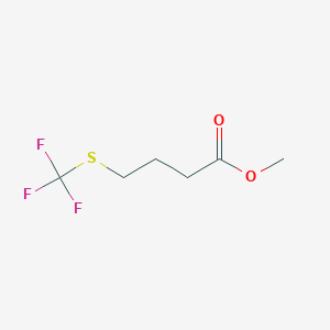 Methyl 4-[(trifluoromethyl)sulfanyl]butanoate