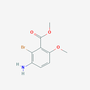 Methyl 3-amino-2-bromo-6-methoxybenzoate