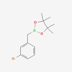 2-(3-Bromobenzyl)-4,4,5,5-tetramethyl-1,3,2-dioxaborolane