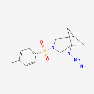 1-Azido-3-(4-methylbenzenesulfonyl)-3-azabicyclo[3.1.1]heptane