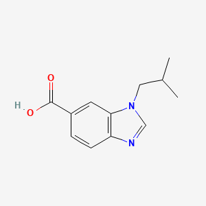 1-isobutyl-1H-benzo[d]imidazole-6-carboxylic acid