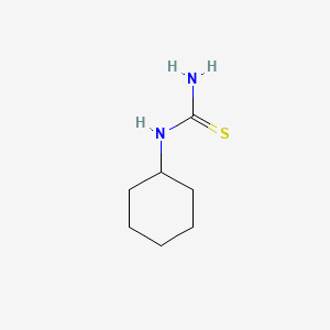 molecular formula C7H14N2S B1347432 环己基硫脲 CAS No. 5055-72-1