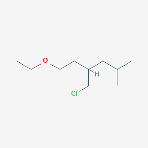 3-(Chloromethyl)-1-ethoxy-5-methylhexane