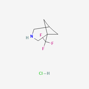 1-(Trifluoromethyl)-3-azabicyclo[3.1.1]heptane hydrochloride