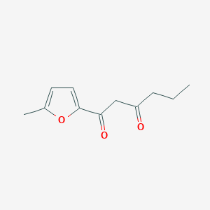 1-(5-Methylfuran-2-yl)hexane-1,3-dione