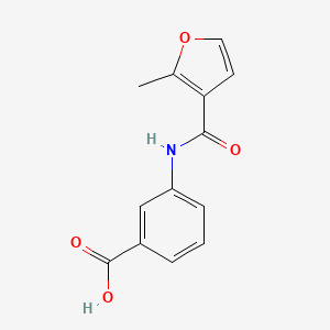 molecular formula C13H11NO4 B1347439 3-[(2-甲基-3-呋喃基)氨基]苯甲酸 CAS No. 298686-55-2