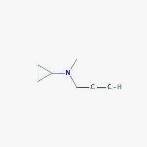 N-methyl-N-(prop-2-yn-1-yl)cyclopropanamine