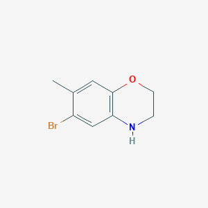 6-bromo-7-methyl-3,4-dihydro-2H-1,4-benzoxazine