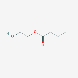 molecular formula C7H14O3 B13474662 2-Hydroxyethyl 3-methylbutanoate CAS No. 33498-44-1