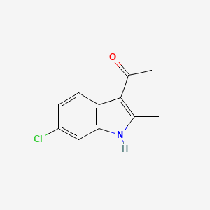 1-(6-chloro-2-methyl-1H-indol-3-yl)ethan-1-one