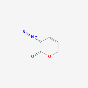 5-diazonio-2H-pyran-6-olate