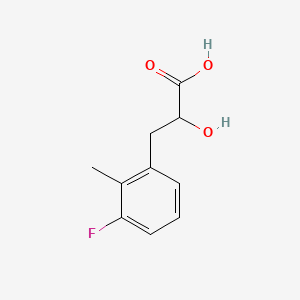 3-(3-Fluoro-2-methylphenyl)-2-hydroxypropanoic acid