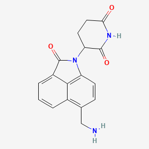 3-(6-(Aminomethyl)-2-oxobenzo[cd]indol-1(2H)-yl)piperidine-2,6-dione