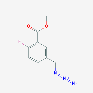 Methyl 5-(azidomethyl)-2-fluorobenzoate