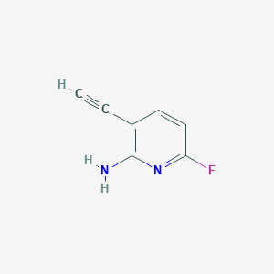 3-Ethynyl-6-fluoropyridin-2-amine