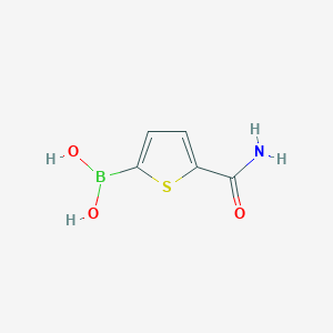 2-Aminocarbonylthiophene-5-boronic acid