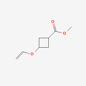 Methyl 3-(ethenyloxy)cyclobutane-1-carboxylate