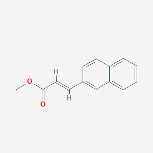 molecular formula C14H12O2 B1347495 3-萘-2-基丙烯酸甲酯 CAS No. 22837-78-1