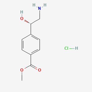 methyl 4-[(1S)-2-amino-1-hydroxyethyl]benzoate hydrochloride