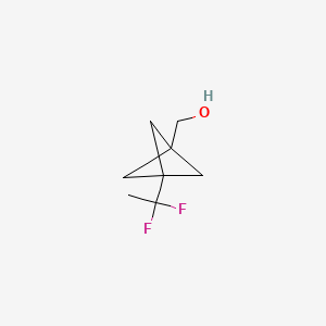 [3-(1,1-Difluoroethyl)bicyclo[1.1.1]pentan-1-yl]methanol