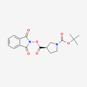 (R)-1-tert-Butyl 3-(1,3-dioxoisoindolin-2-yl) pyrrolidine-1,3-dicarboxylate