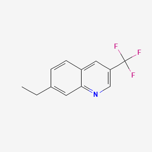 7-Ethyl-3-(trifluoromethyl)quinoline