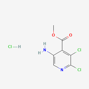 Methyl 5-amino-2,3-dichloropyridine-4-carboxylate hydrochloride