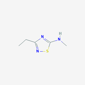 3-ethyl-N-methyl-1,2,4-thiadiazol-5-amine