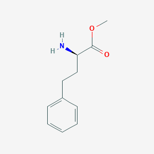 molecular formula C11H15NO2 B13475150 Methyl (R)-2-amino-4-phenylbutanoate 