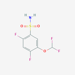 5-(Difluoromethoxy)-2,4-difluorobenzenesulfonamide