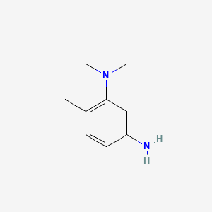 molecular formula C9H14N2 B1347525 1,3-二氨基-2,4,6-三甲基苯 CAS No. 6406-67-3