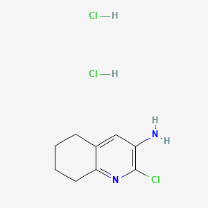 2-Chloro-5,6,7,8-tetrahydroquinolin-3-amine dihydrochloride