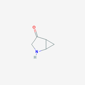 molecular formula C5H7NO B13475275 2-Azabicyclo[3.1.0]hexan-4-one 