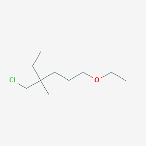 4-(Chloromethyl)-1-ethoxy-4-methylhexane