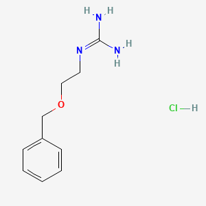 N-[2-(benzyloxy)ethyl]guanidine hydrochloride