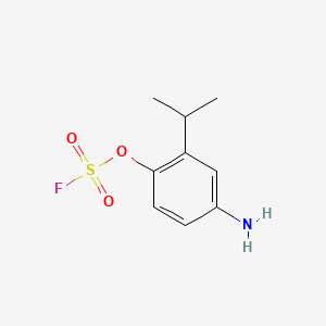 4-Amino-2-(propan-2-yl)phenyl fluoranesulfonate