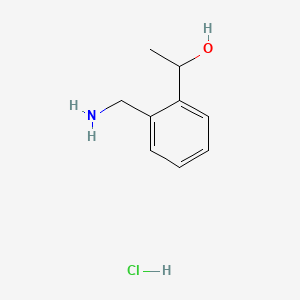 1-[2-(Aminomethyl)phenyl]ethan-1-ol hydrochloride