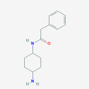 N-(4-aminocyclohexyl)-2-phenylacetamide