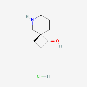 (1R,4R)-6-Azaspiro[3.5]nonan-1-ol hydrochloride