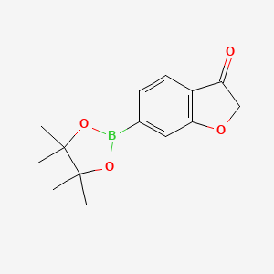 6-(4,4,5,5-Tetramethyl-1,3,2-dioxaborolan-2-YL)benzofuran-3(2H)-one