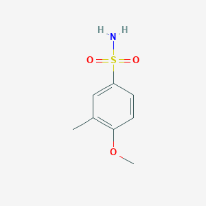 B1347547 4-Methoxy-3-methylbenzenesulfonamide CAS No. 84910-99-6