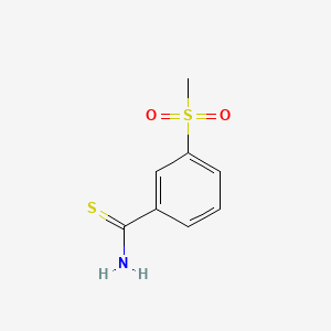 3-(Methylsulfonyl)benzothioamide