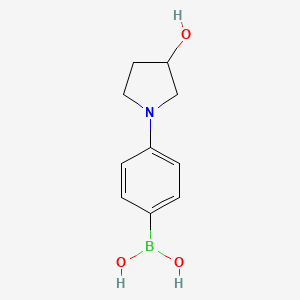 4-(3-Hydroxypyrrolidino)phenylboronic acid