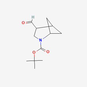 tert-butyl 4-formyl-2-azabicyclo[3.1.1]heptane-2-carboxylate, Mixture of diastereomers