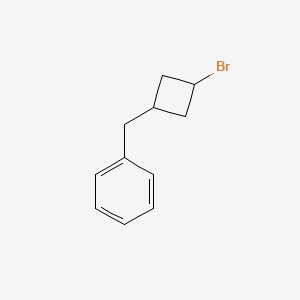 Rac-{[(1r,3s)-3-bromocyclobutyl]methyl}benzene